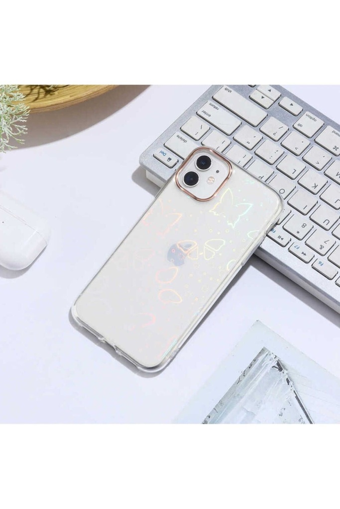 Apple iPhone 11 Uyumlu Kılıf Zore Sidney Desenli Sert Kapak