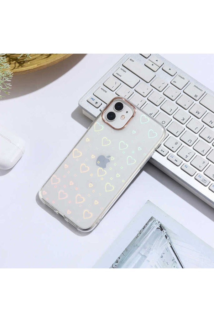 Apple iPhone 11 Uyumlu Kılıf Zore Sidney Desenli Sert Kapak