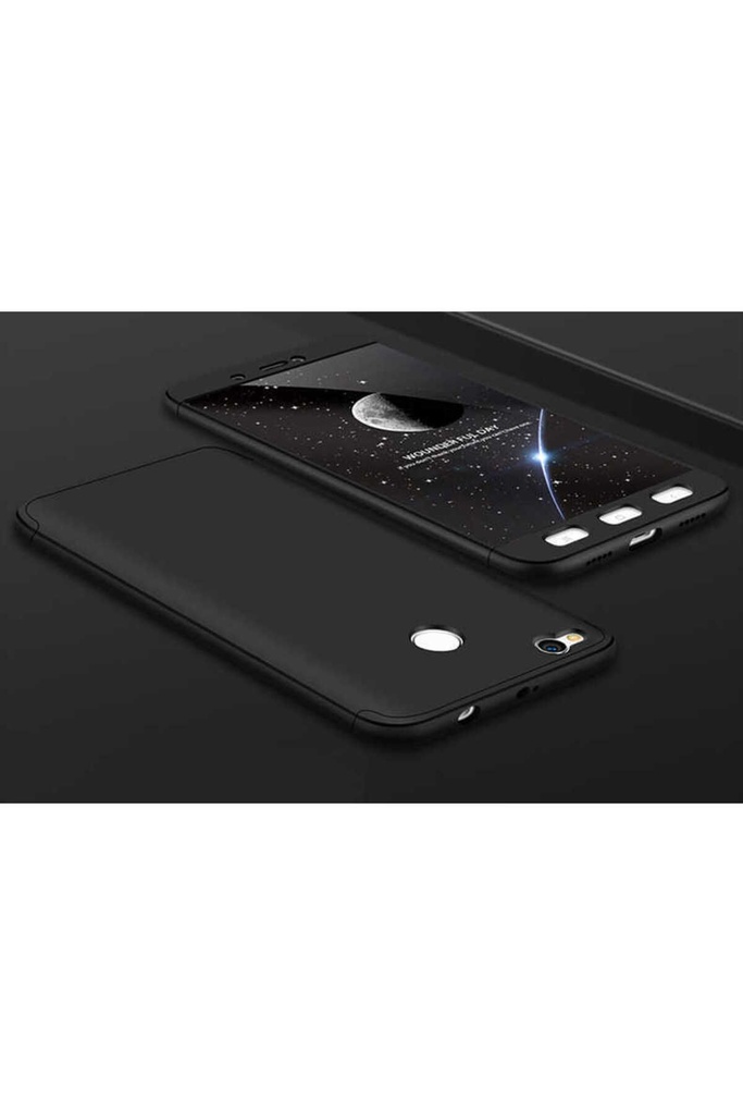 [RNZ-TA506] Xiaomi Redmi 4x Uyumlu Kılıf Zore Ays Kapak (Siyah)
