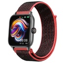 Huawei Watch GT 3 42mm Uyumlu Kordon Hasır Örgü Cırt Cırtlı Terletmeyen Zore KRD-03 Kumaş Kayış