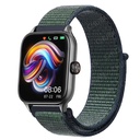 Huawei Watch GT 3 42mm Uyumlu Kordon Hasır Örgü Cırt Cırtlı Terletmeyen Zore KRD-03 Kumaş Kayış