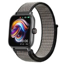 Huawei Watch GT 3 42mm Uyumlu Kordon Hasır Örgü Cırt Cırtlı Terletmeyen Zore KRD-03 Kumaş Kayış