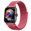 Huawei Watch GT 3 42mm Uyumlu Kordon Hasır Örgü Cırt Cırtlı Terletmeyen Zore KRD-03 Kumaş Kayış