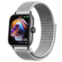 Huawei Watch GT 3 42mm Uyumlu Kordon Hasır Örgü Cırt Cırtlı Terletmeyen Zore KRD-03 Kumaş Kayış