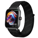 Huawei Watch GT 3 42mm Uyumlu Kordon Hasır Örgü Cırt Cırtlı Terletmeyen Zore KRD-03 Kumaş Kayış
