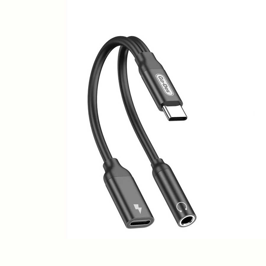 [RNZ-TA66920] Go Des GD-UC317 Type-C To 3.5mm Adaptör
