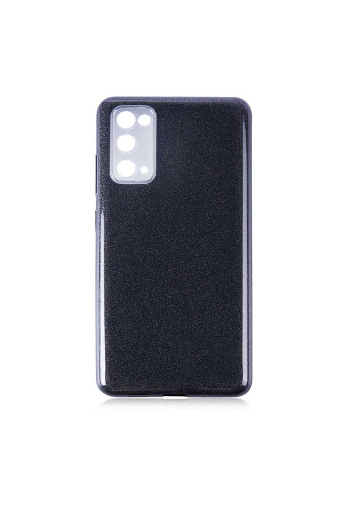 [RNZ-TA66807] Samsung Galaxy S20 FE Uyumlu Kılıf Zore Shining Silikon (Siyah)