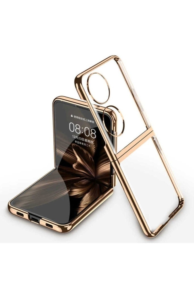 Huawei P50 Pocket Uyumlu Kılıf Zore Kıpta Kapak