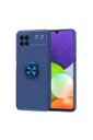 Samsung Galaxy M22 Uyumlu Kılıf Zore Ravel Silikon Kapak