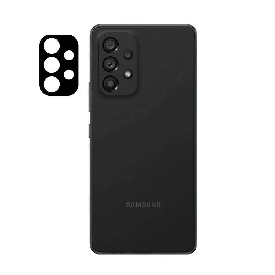 [RNZ-TA66932] Samsung Galaxy A53 5G Uyumlu Zore 3D Kamera Camı
