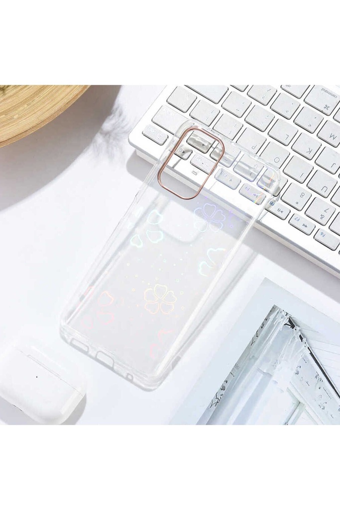[RNZ-TA69251] Xiaomi Redmi Note 10 Pro Uyumlu Kılıf Zore Sidney Desenli Sert Kapak (Flower No3)