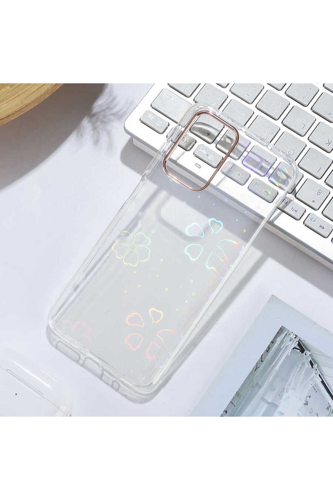 [RNZ-TA69245] Xiaomi Redmi 10 Uyumlu Kılıf Zore Sidney Desenli Sert Kapak (Flower No3)