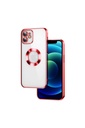 Apple iPhone 11 Uyumlu Kılıf Kamera Korumalı Logo Gösteren Zore Omega Kapak