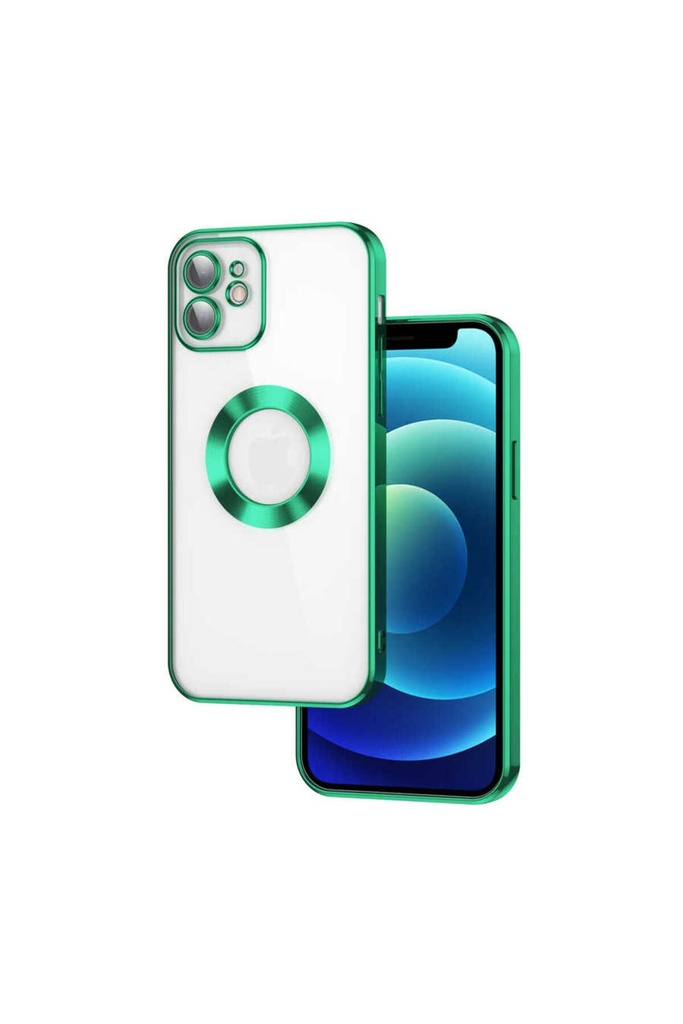Apple iPhone 11 Uyumlu Kılıf Kamera Korumalı Logo Gösteren Zore Omega Kapak