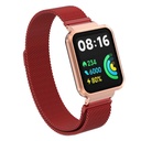Xiaomi Redmi Watch 2 Lite Uyumlu Kordon Hasır Metal Mıknatıslı Zore KRD-58 Kayış
