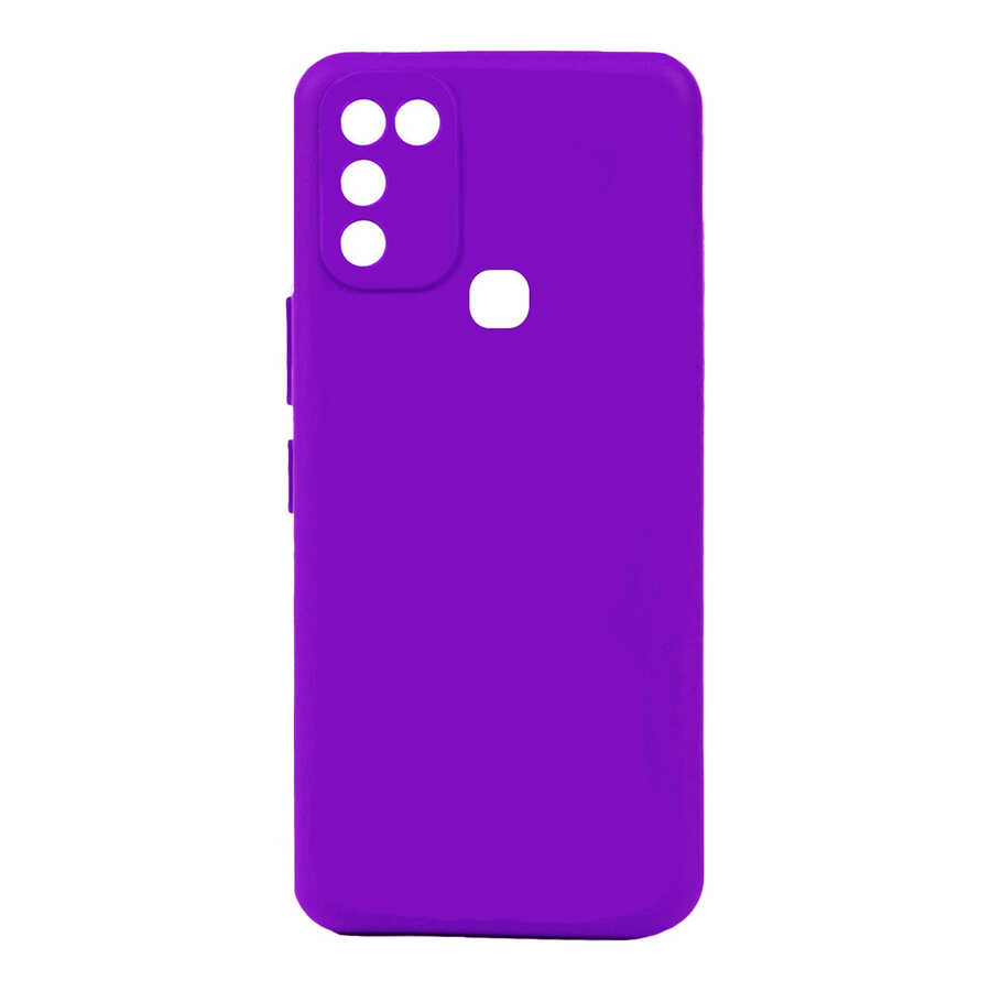 Infinix Hot 10 Play Uyumlu Kılıf Zore Biye Silikon