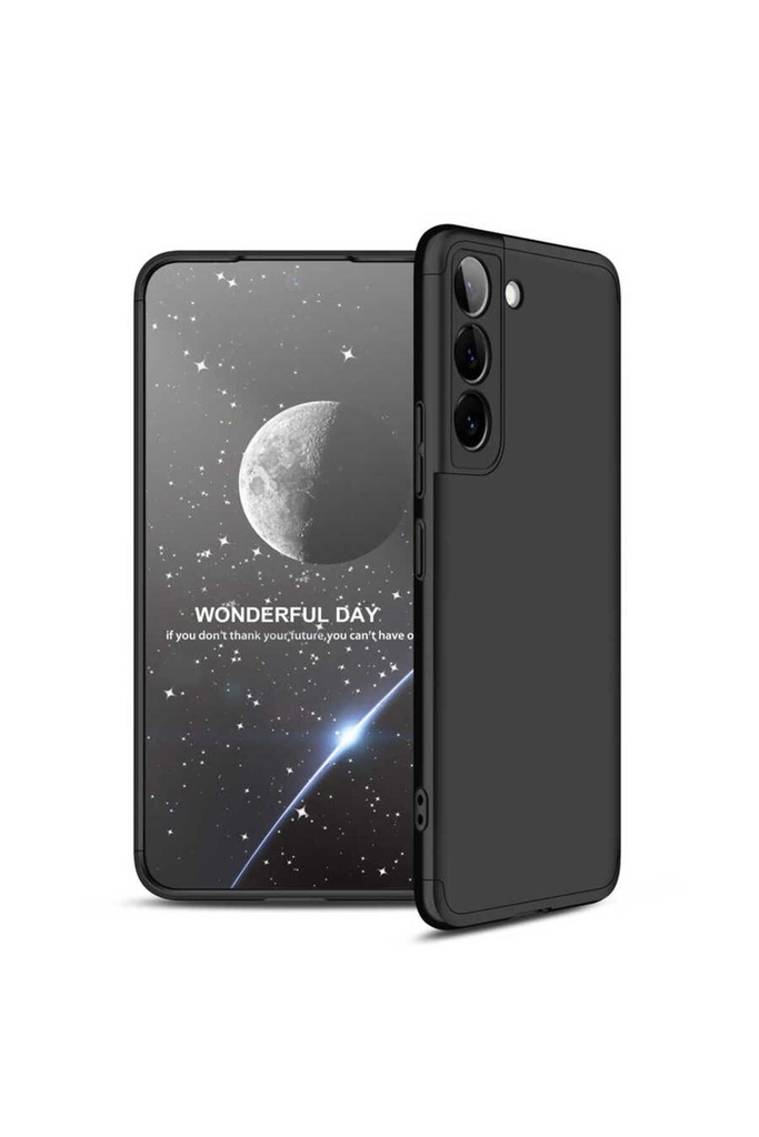 [RNZ-TA67054] Samsung Galaxy S22 Uyumlu Kılıf Zore Ays Kapak (Siyah)