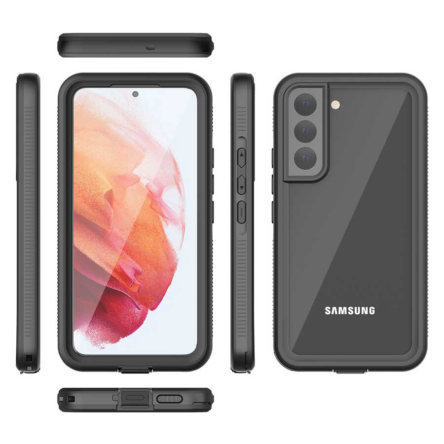[RNZ-TA67086] Samsung Galaxy S22 Uyumlu Kılıf 1-1 Su Geçirmez Kılıf