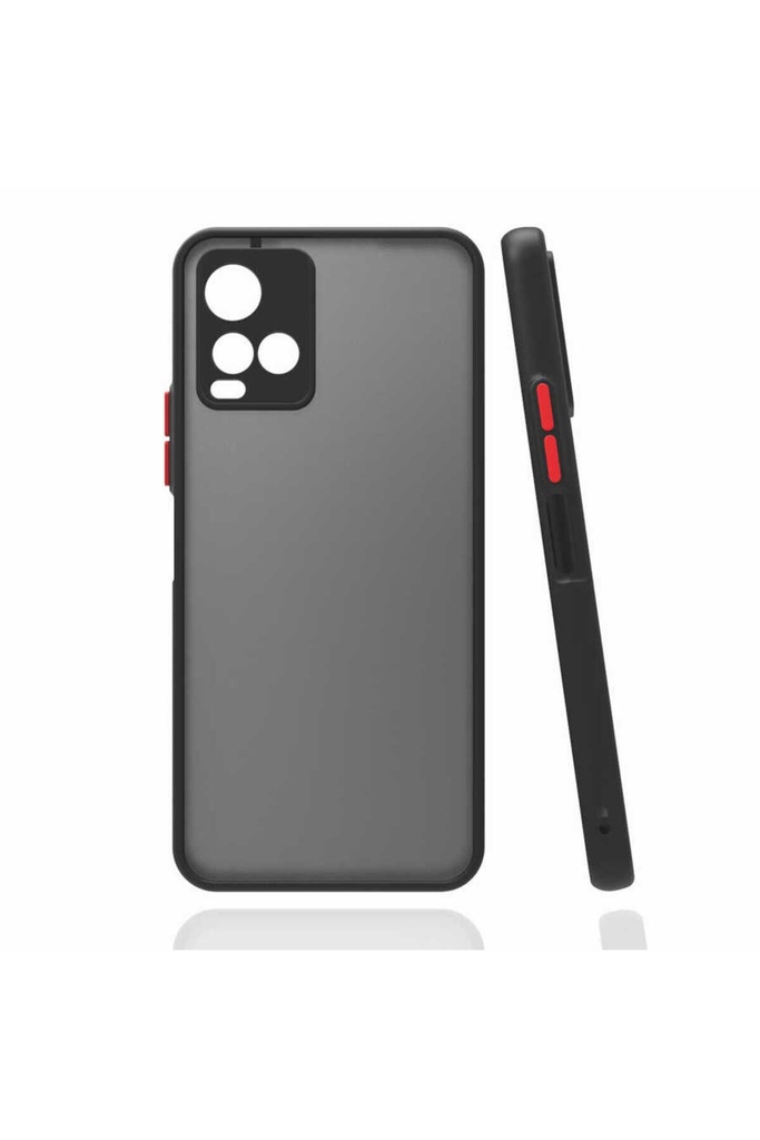 Vivo Y21S Uyumlu Kılıf Zore Hux Kapak