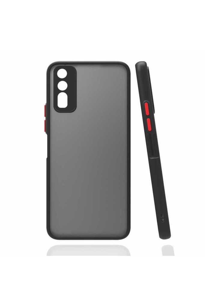 [RNZ-TA67174] Vivo Y11S Uyumlu Kılıf Zore Hux Kapak (Siyah)