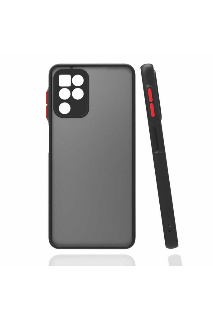 [RNZ-TA67338] Samsung Galaxy M32 Uyumlu Kılıf Zore Hux Kapak (Siyah)