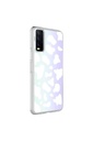 Vivo Y20 Uyumlu Kılıf Zore M-Blue Desenli Kapak