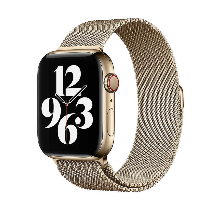 Apple Watch 44mm Uyumlu Wiwu Minalo Metal Kordon
