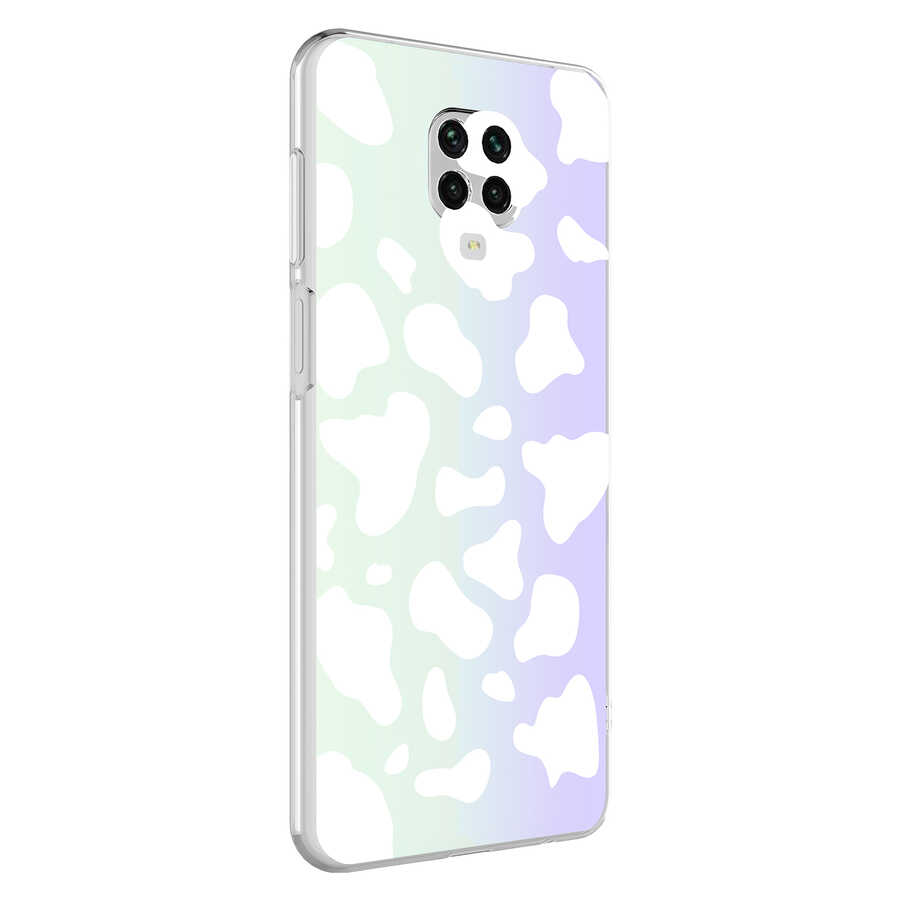 Xiaomi Redmi Note 9 Pro 5G Uyumlu Kılıf Zore M-Blue Desenli Kapak