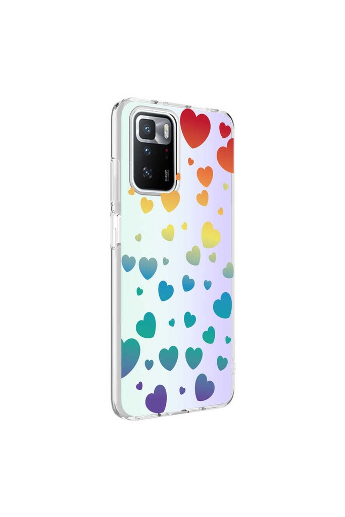 Xiaomi Redmi 10 Uyumlu Kılıf Zore M-Blue Desenli Kapak