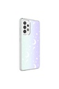 Samsung Galaxy A72 Uyumlu Kılıf Zore M-Blue Desenli Kapak