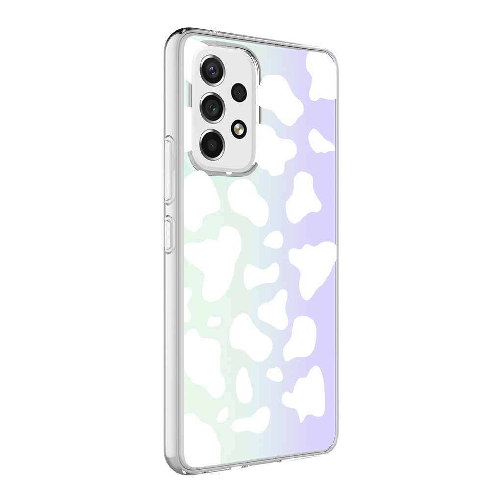 Samsung Galaxy A53 5G Uyumlu Kılıf Zore M-Blue Desenli Kapak