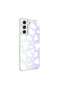 Samsung Galaxy S21 FE Uyumlu Kılıf Zore M-Blue Desenli Kapak