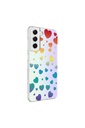 Samsung Galaxy S21 FE Uyumlu Kılıf Zore M-Blue Desenli Kapak