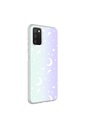 Samsung Galaxy A03S Uyumlu Kılıf Zore M-Blue Desenli Kapak