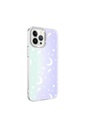 Apple iPhone 13 Pro Max Uyumlu Kılıf Zore M-Blue Desenli Kapak