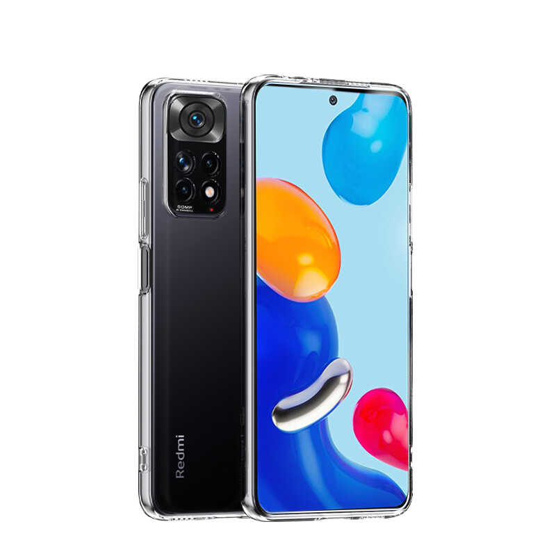[RNZ-TA67510] Xiaomi Redmi Note 11S Global Uyumlu Kılıf Zore Kamera Korumalı Süper Silikon Kapak