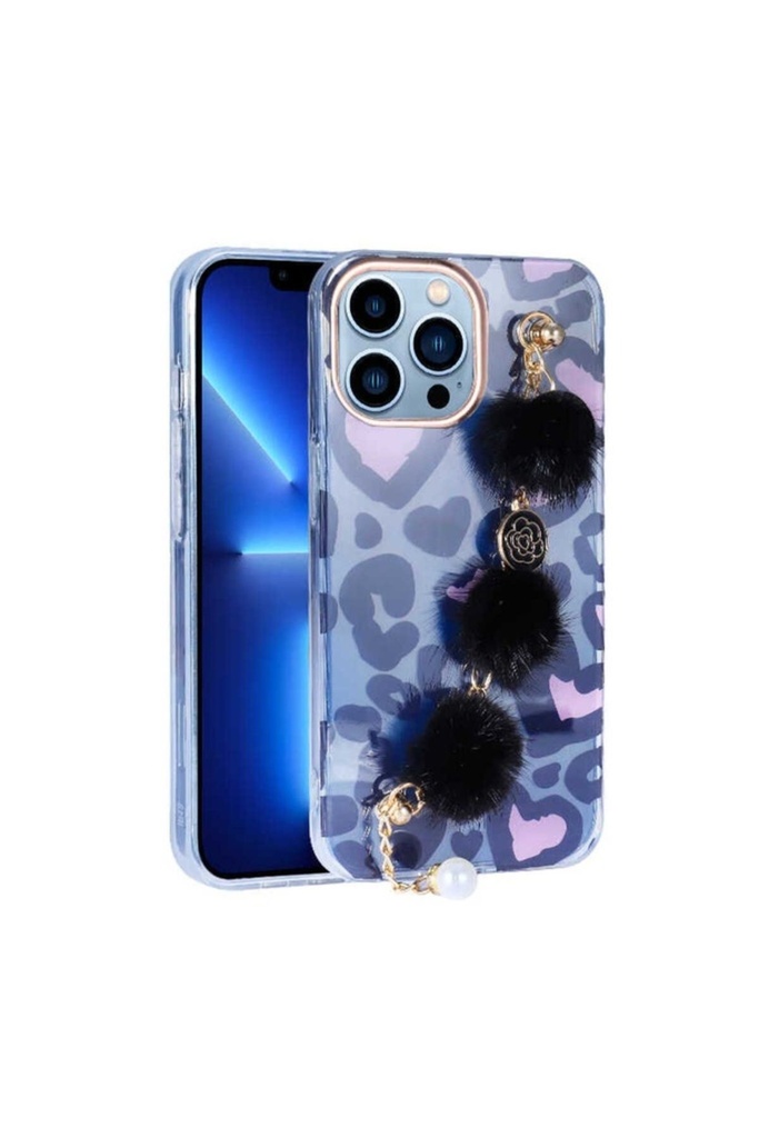 [RNZ-TA67663] Apple iPhone 13 Pro Uyumlu Kılıf Zore Kaos Kapak (Siyah)