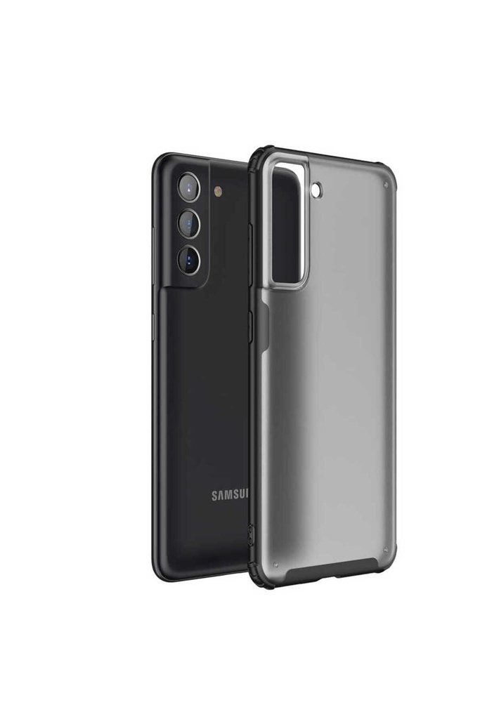 [RNZ-TA67850] Samsung Galaxy S21 FE Uyumlu Kılıf Zore Volks Kapak (Siyah)