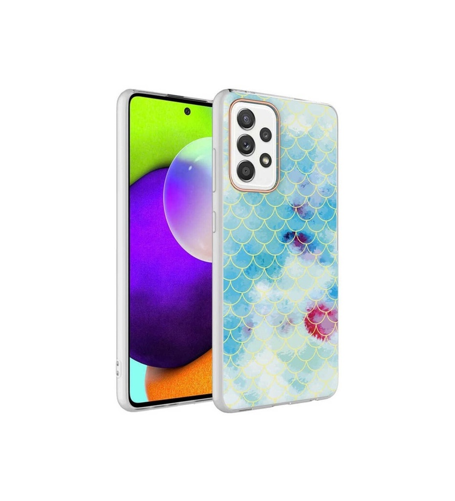 [RNZ-TA67716] Samsung Galaxy A52 Uyumlu Kılıf Zore Bella Kapak (Mavi)