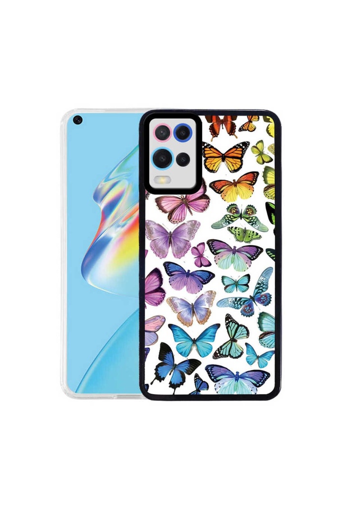 Oppo A54 4G Uyumlu Kılıf Zore M-Fit Desenli Kapak