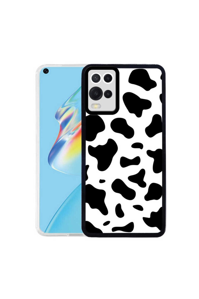 Oppo A54 4G Uyumlu Kılıf Zore M-Fit Desenli Kapak