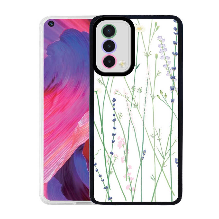 Oppo A74 4G Uyumlu Kılıf Zore M-Fit Desenli Kapak