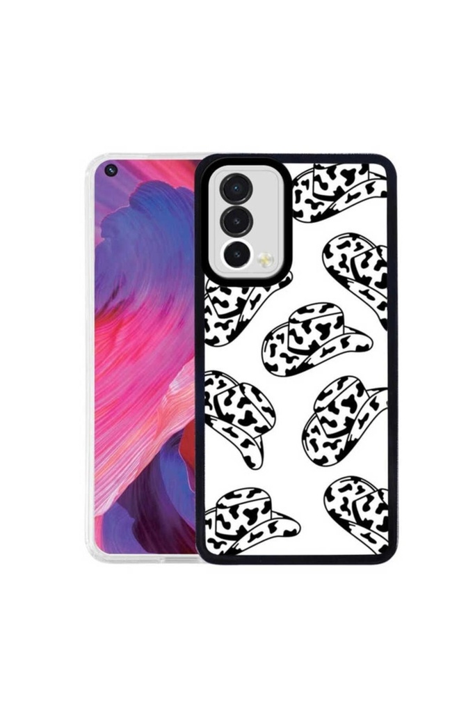 Oppo A74 4G Uyumlu Kılıf Zore M-Fit Desenli Kapak