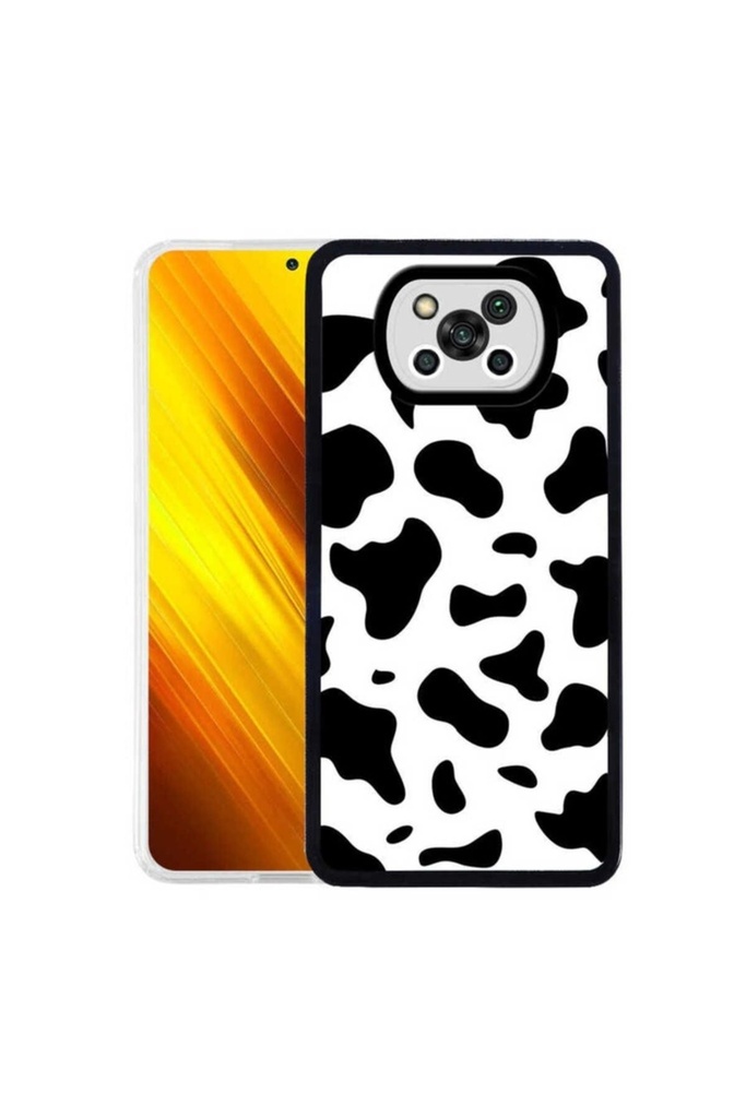 Xiaomi Poco X3 Uyumlu Kılıf Zore M-Fit Desenli Kapak