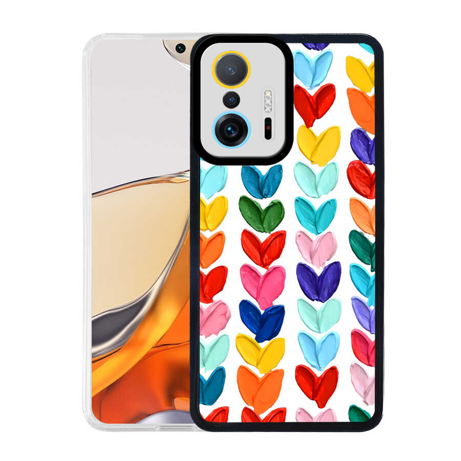 Xiaomi Mi 11T Pro 5G Uyumlu Kılıf Zore M-Fit Desenli Kapak