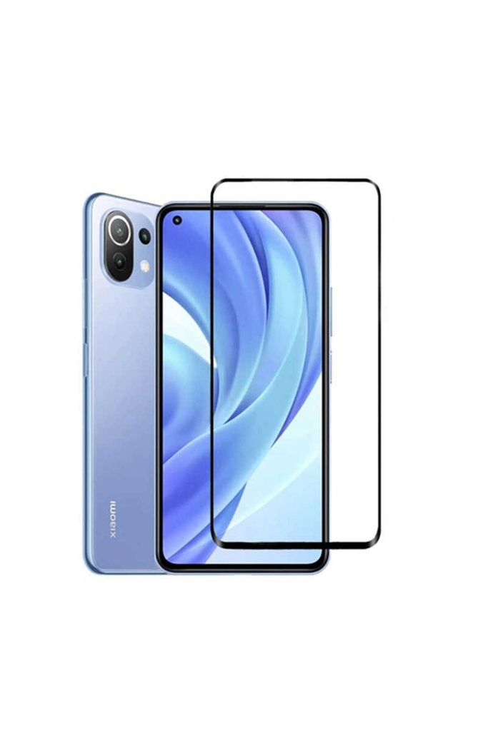 Xiaomi Mi 11 Lite Uyumlu Zore Kenarları Kırılmaya Dayanıklı Cam Ekran Koruyucu