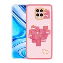 Xiaomi Redmi Note 9S Uyumlu Kılıf Zore M-Fit Desenli Kapak
