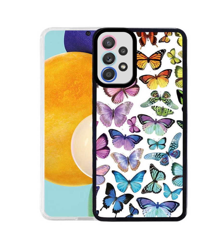 Samsung Galaxy A52 Uyumlu Kılıf Zore M-Fit Desenli Kapak