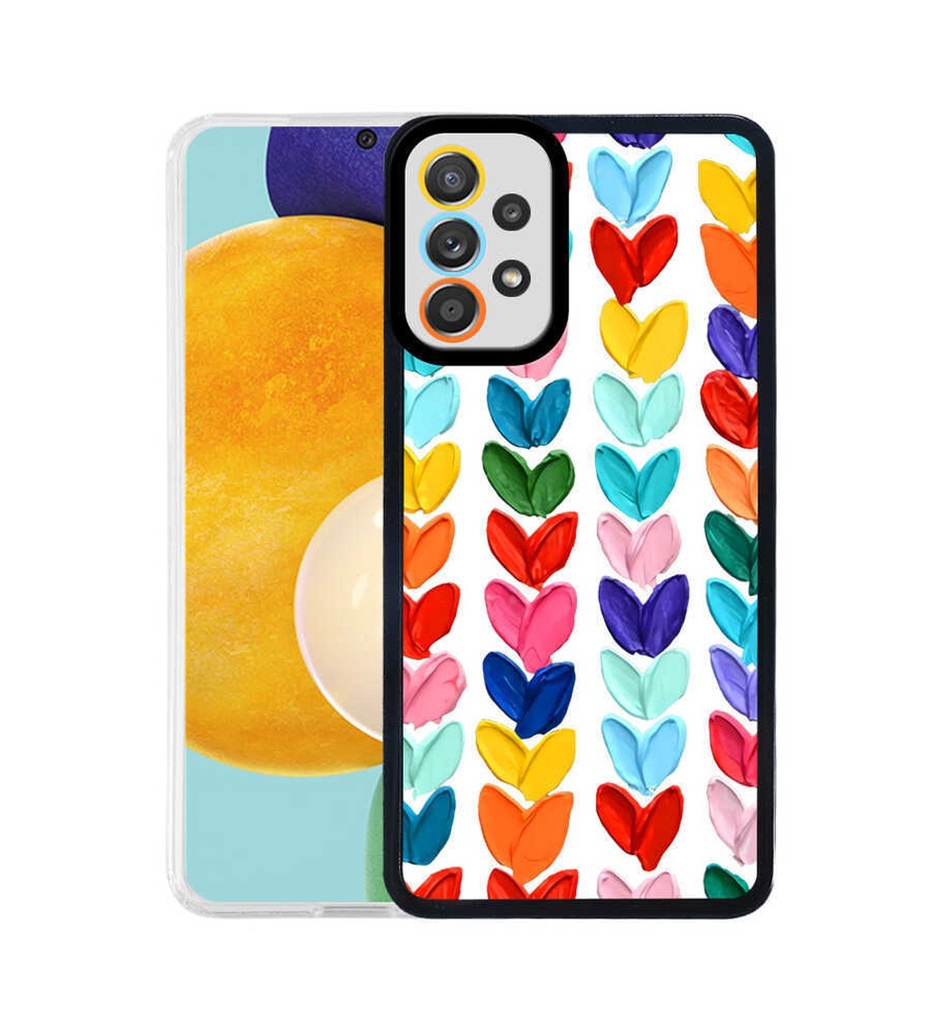 Samsung Galaxy A52 Uyumlu Kılıf Zore M-Fit Desenli Kapak