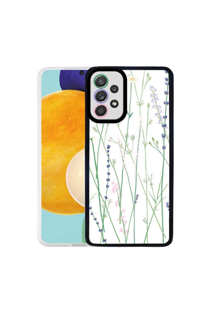 Samsung Galaxy A72 Uyumlu Kılıf Zore M-Fit Desenli Kapak